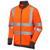 LEO SS07 Arganite - Hi-Vis Ecoviz Air-Layer Jacket — Orange