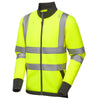 LEO SS07 Arganite - Hi-Vis Ecoviz Air-Layer Jacket — Yellow