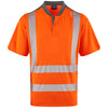 LEO T12 Putsborough - Hi-Vis Ecoviz COOLMAX High Performance T-Shirt — Orange
