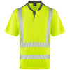 LEO T12 Putsborough - Hi-Vis Ecoviz COOLMAX High Performance T-Shirt — Yellow