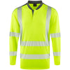 LEO T13 Watermouth - Hi-Vis Ecoviz Sleeved T-Shirt — Yellow