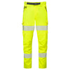 LEO WTL01 Starcross - Hi-Vis Ecoviz Womens Stretch Work Trouser — Yellow