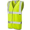 LEO W01 Tarka - Hi-Vis Ecoviz Waistcoat — Yellow