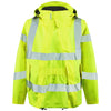 LEO JL04/EX01 Rosemoor - Hi-Vis Womens Jacket with Maternity Expander — Yellow