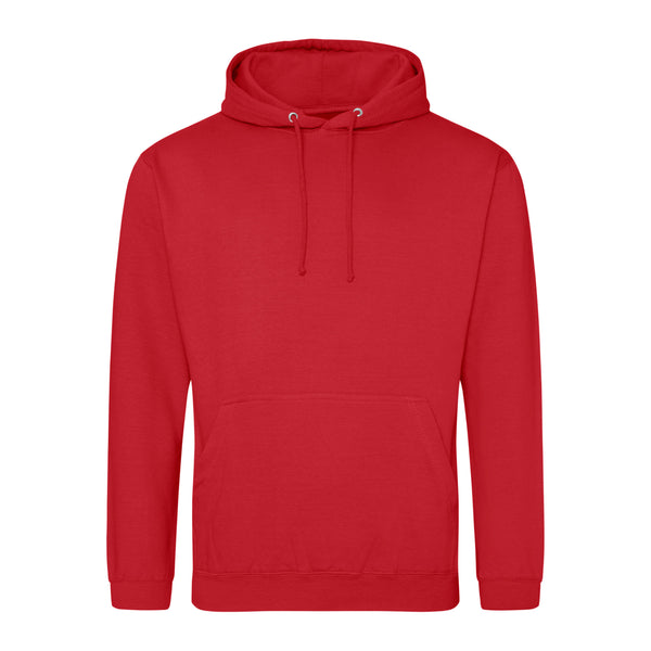 AWDis JH001 College Hoodie in Fire Red