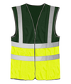 Orbit HVW03TT - Hi-Vis Two Tone Waistcoat — Green/Yellow