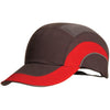 JSP A1+ - Safety Bump Cap — Grey / Red
