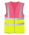 Orbit HVW03TT - Hi-Vis Two Tone Waistcoat — Pink/Yellow