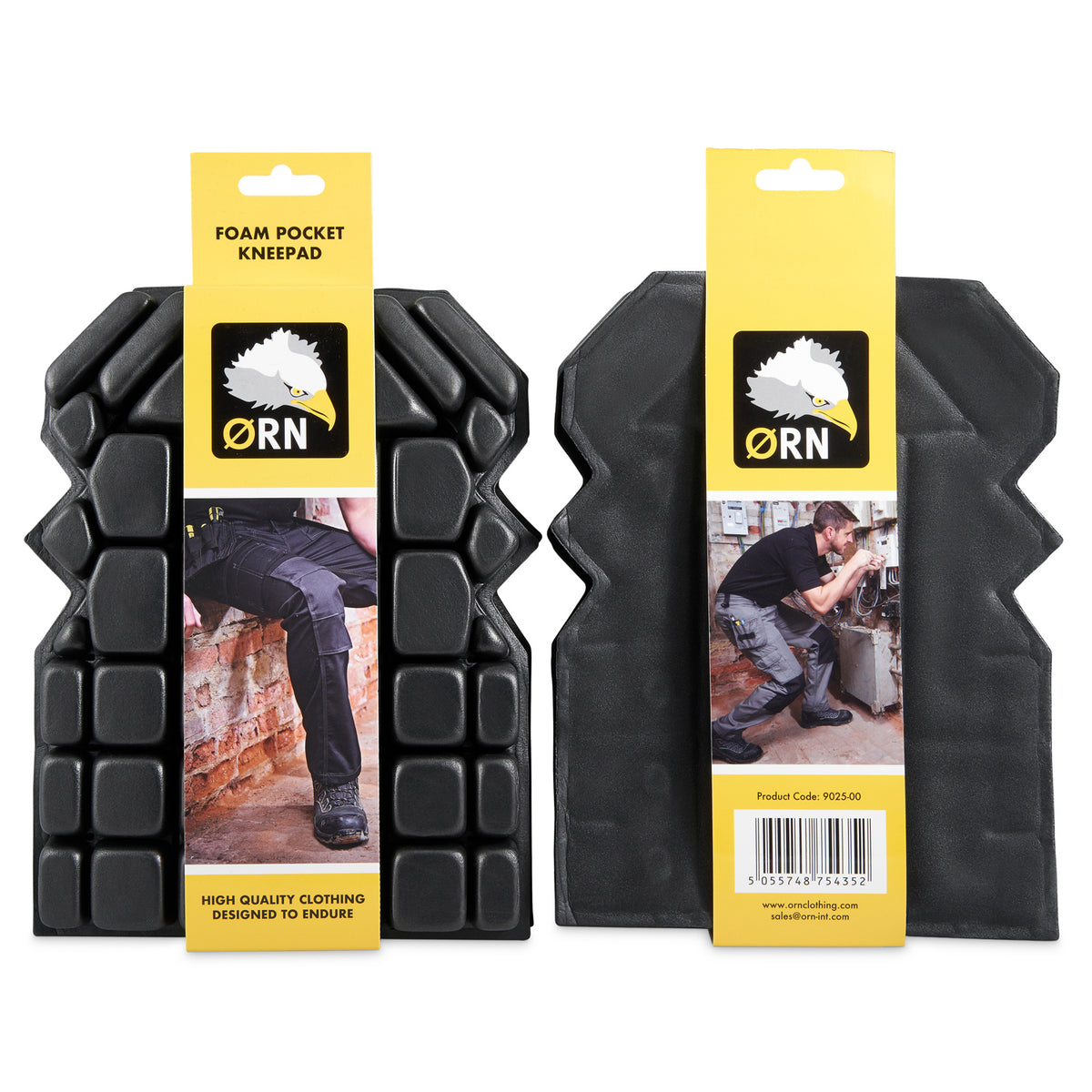 ORN 9025 Foam Pocket Kneepad – Black