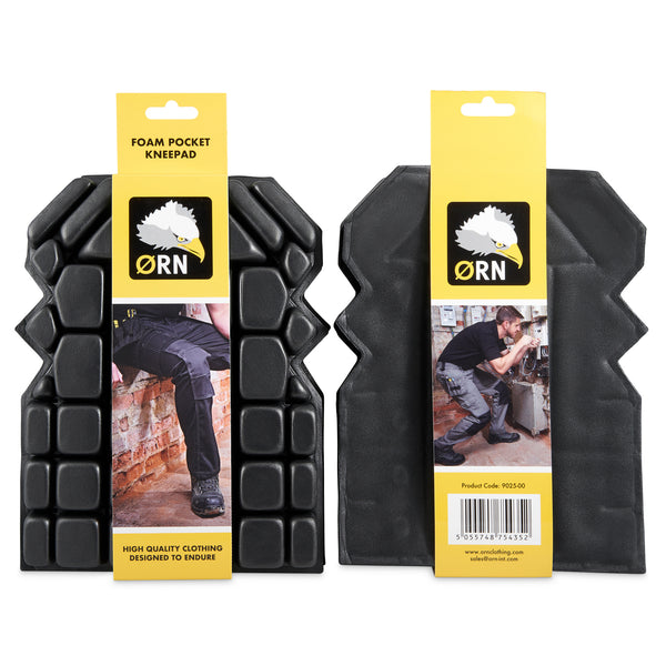ORN 9025 Foam Pocket Kneepad – Black