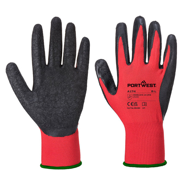 Portwest A174 - Flex Grip Latex Glove