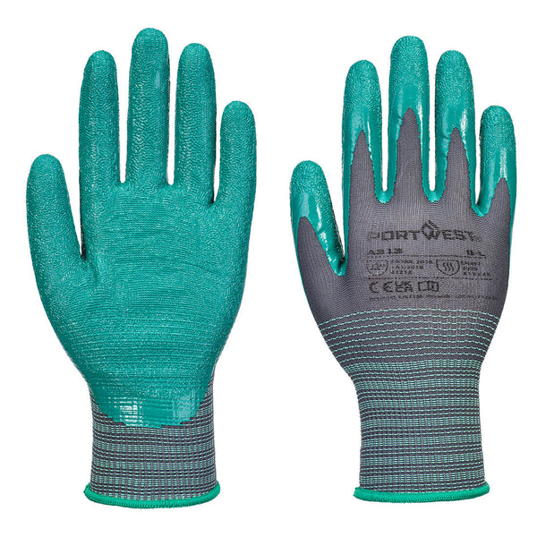 Portwest  A313 - Grip 15 Nitrile Crinkle Glove (Pk12)