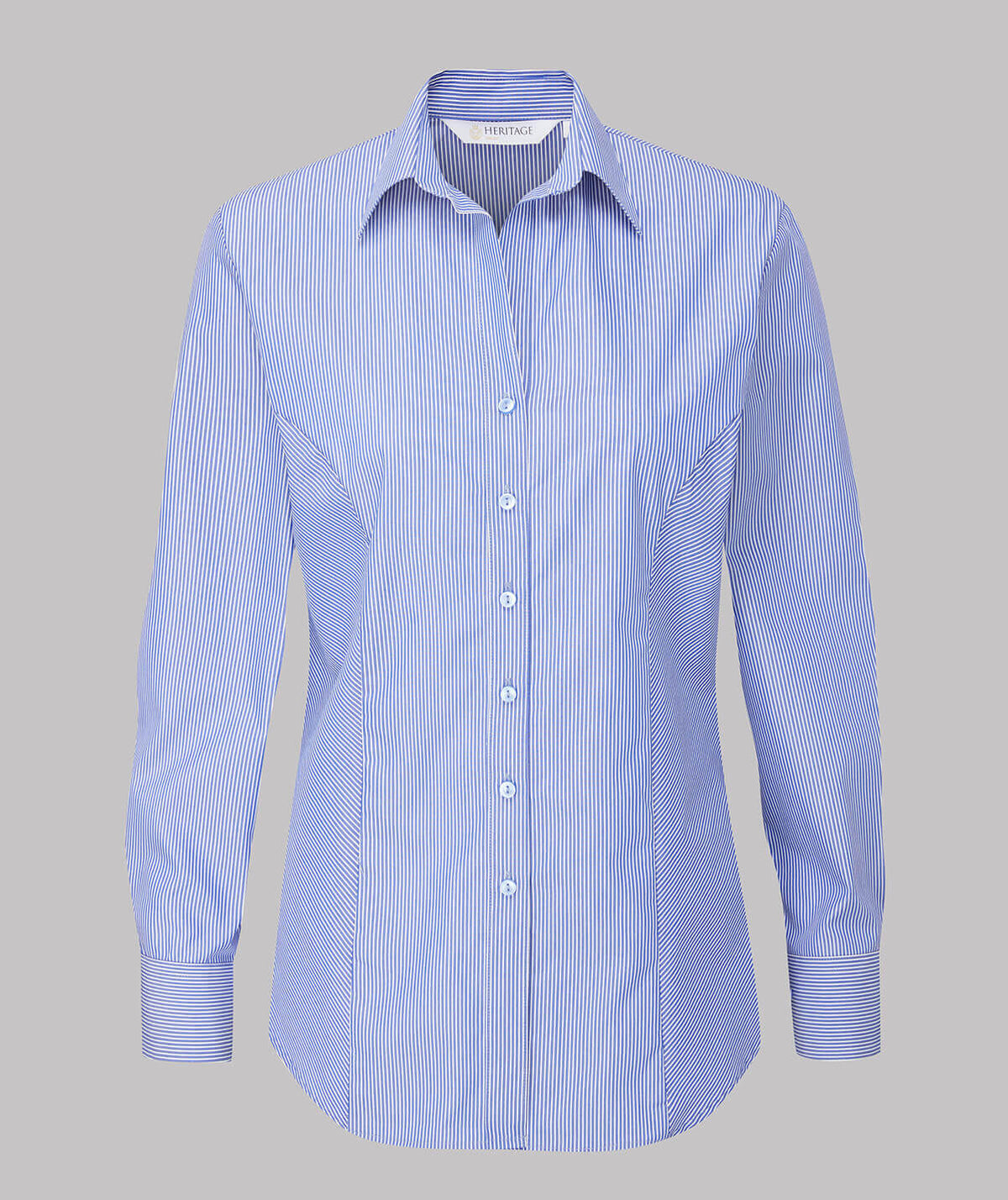 Disley Ailish — Dark Blue/White Stripe — Long Sleeve