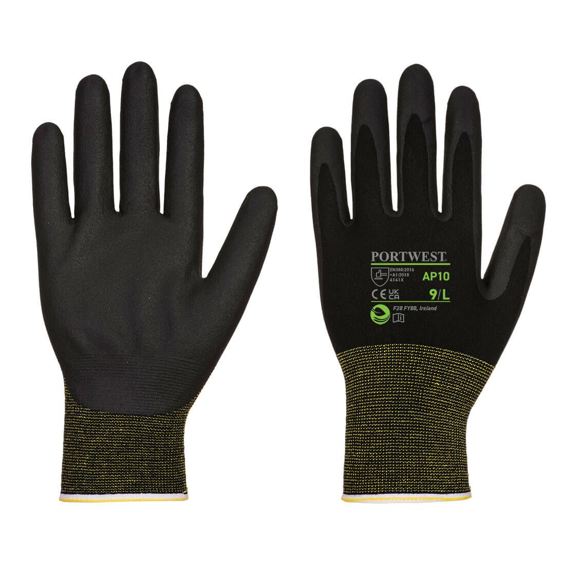 Portwest AP10 - Grip15 Foam Nitrile Bamboo Glove (Pk12)