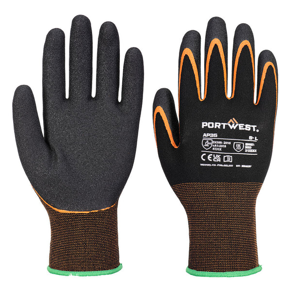 Portwest AP35 - Grip 15 Nitrile Double Palm Glove