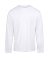 AWDis AT012 AWDis 180 long sleeve T - Arctic White