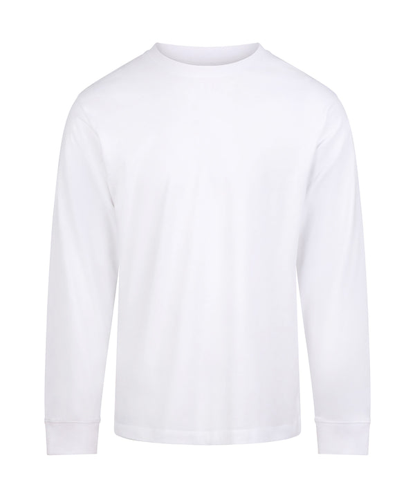 AWDis AT012 AWDis 180 long sleeve T - Arctic White