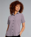 Disley Ava — Aubergine Petals — Short Sleeve