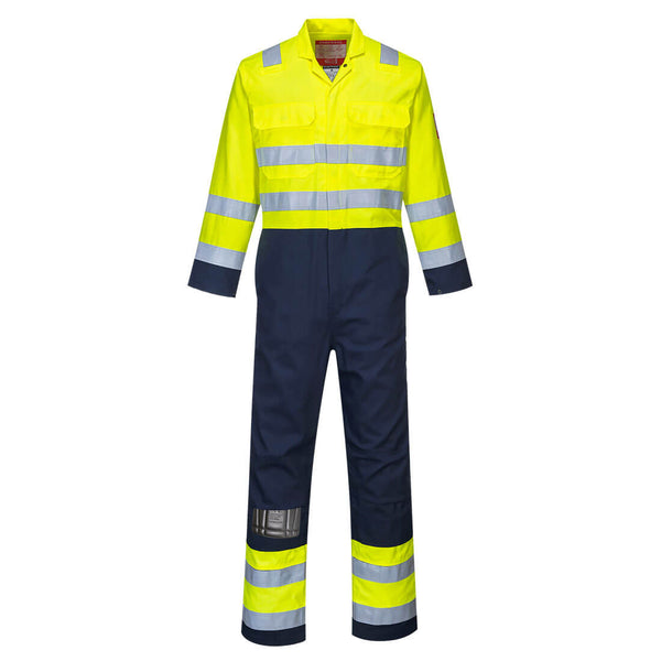 Portwest BIZ7 - Hi-Viz Bizflame FR Contrast Coverall