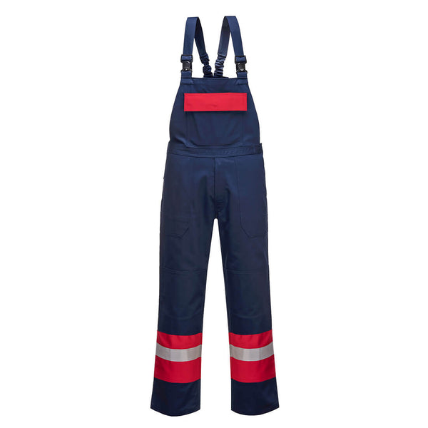 Portwest FR57 - Bizflame FR Contrast Bib and Brace
