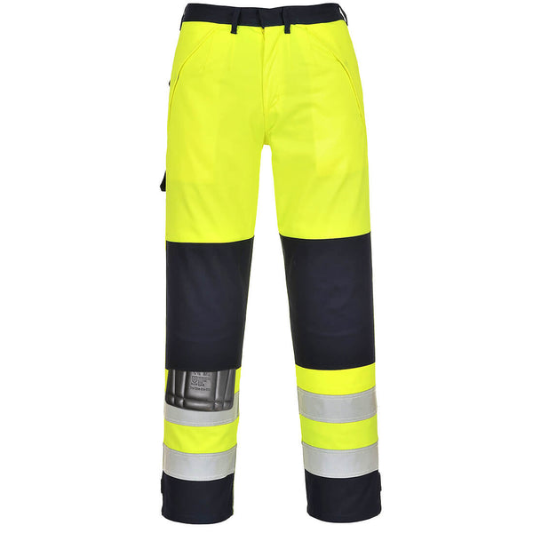 Portwest FR62 - Hi-Vis Bizflame FR Multi-Norm Contrast Trousers