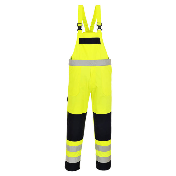 Portwest FR63 - Hi-Vis Bizflame FR Multi-Norm Bib & Brace