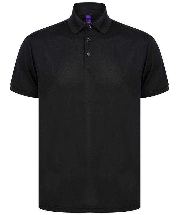 Henbury HB465 Recycled polyester polo shirt