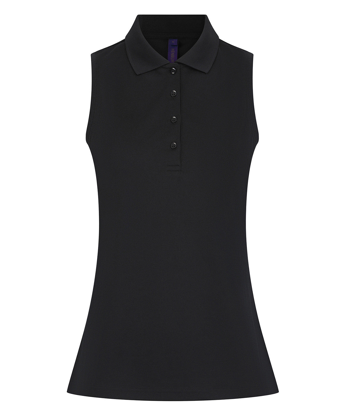 Henbury HB477 Women’s sleeveless Coolplus® polo shirt