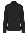 Henbury HB583 Women’s long sleeve ‘cotton-feel’ Coolplus® shirt