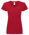 Russell J180F Women’s authentic classic t-shirt — Classic Red