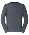 Russell J180L Classic long sleeve T — Convoy Grey