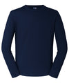 Russell J180L Classic long sleeve T — French Navy