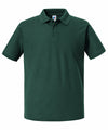Russell J570M Authentic eco polo — Bottle Green
