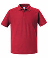 Russell J570M Authentic eco polo — Classic Red