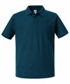 Russell J570M Authentic eco polo — Petrol Blue