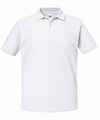 Russell J570M Authentic eco polo — White