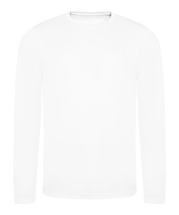 AWDis JC002 Long sleeve cool T - Arctic White