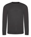AWDis JC002 Long sleeve cool T - Charcoal