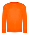 AWDis JC002 Long sleeve cool T - Electric Orange