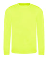 AWDis JC002 Long sleeve cool T - Electric Yellow