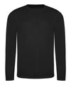 AWDis JC002 Long sleeve cool T - Jet Black
