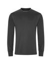 AWDis JC023 Long sleeve active T - Charcoal