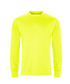 AWDis JC023 Long sleeve active T - Electric Yellow
