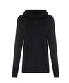 AWDis JC038 Women's cool cowl neck top - Jet Black