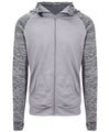AWDis JC057 Cool contrast zoodie - Grey/Grey Melange