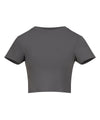 AWDis JC215 Women’s recycled cropped T - Platinum Grey