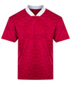AWDis JC442 Retro sports jersey - Red/White