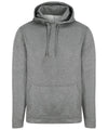 AWDis JH006 Sports polyester hoodie - Grey Melange