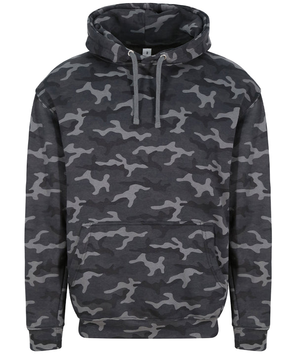 AWDis JH014 Camo hoodie - Black Camo
