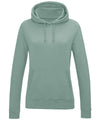 AWDis JH01F Women's College Hoodie - Dusty Green